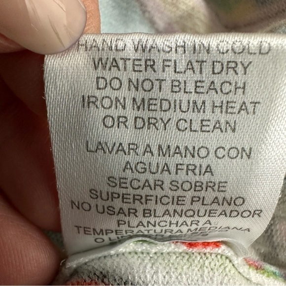 Joseph A. Pastel Paisley Cardigan Sweater, PS - Picture 9 of 9